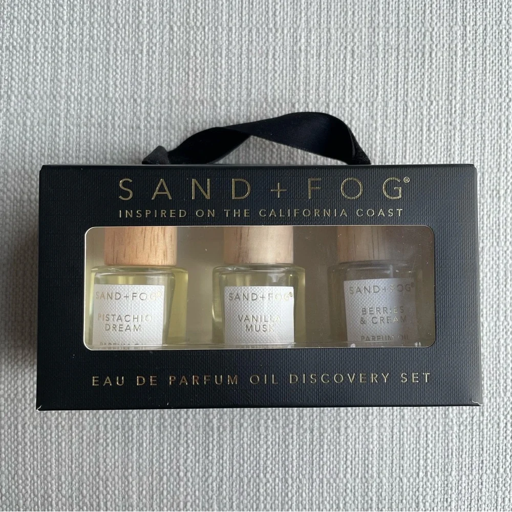 Sand & Fog fragrance Oil rollers discovery Set